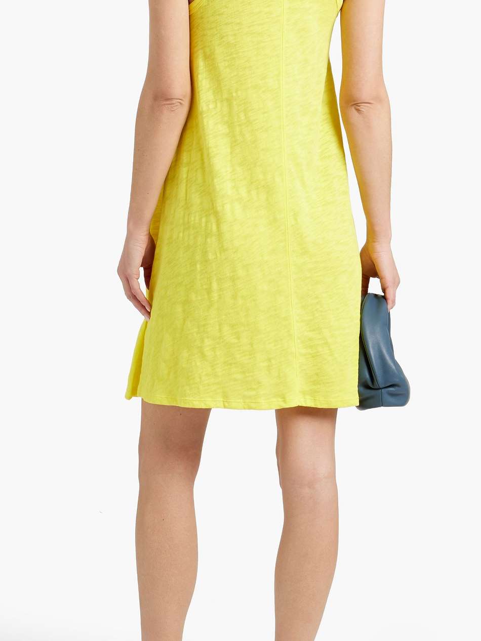 slub cotton-jersey mini dress