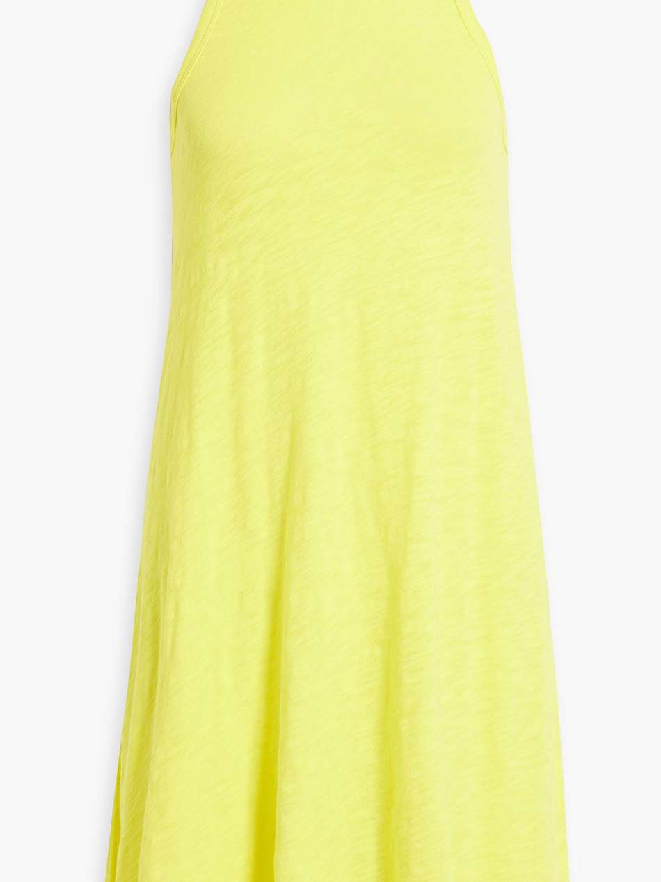 slub cotton-jersey mini dress