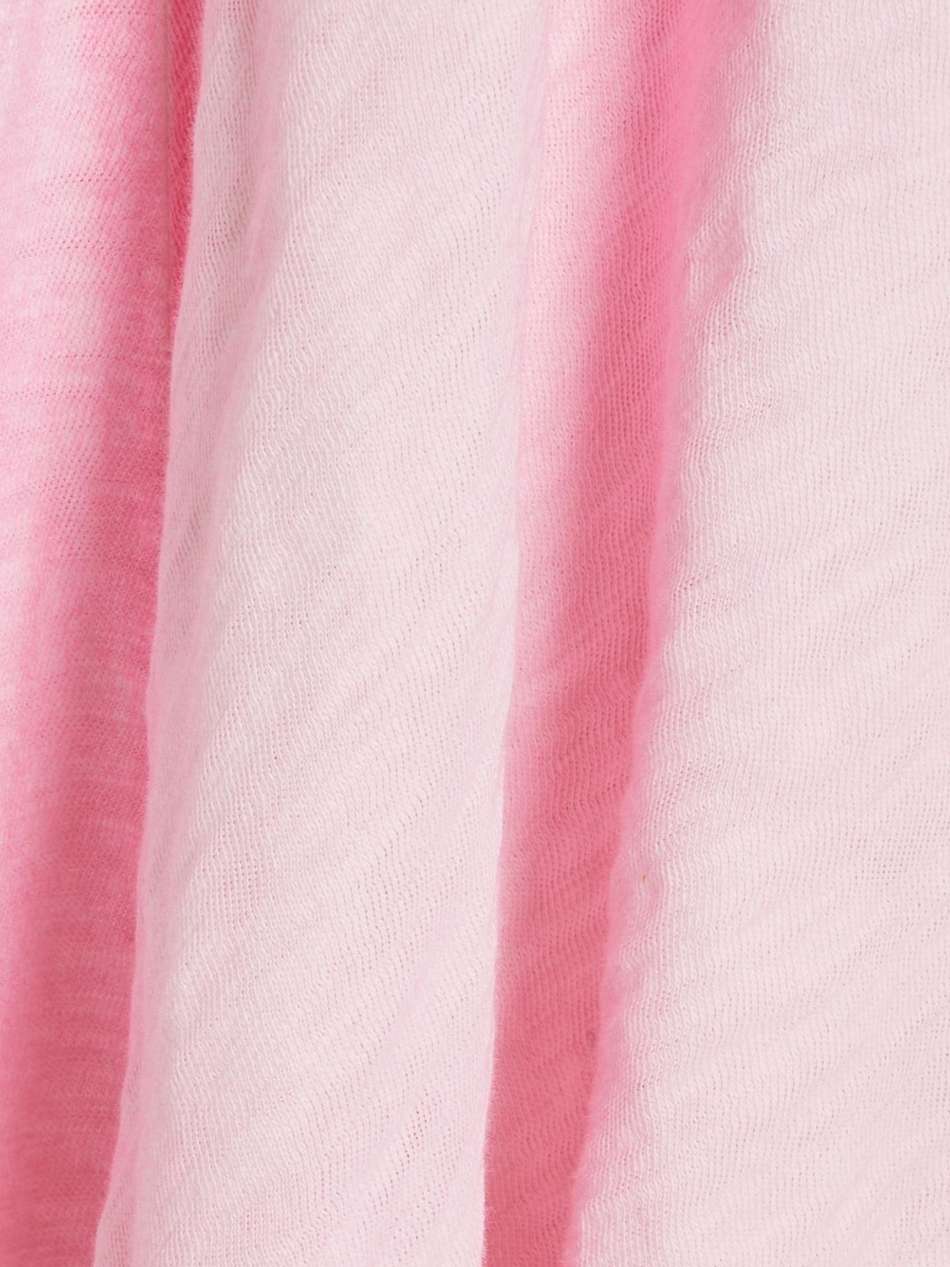 dégradé slub cotton-jersey midi dress