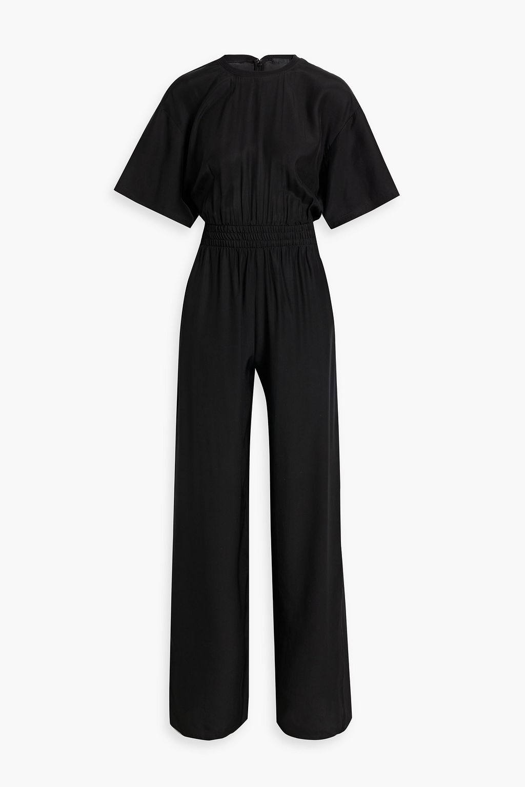 ATM ANTHONY THOMAS MELILLO Silk-crepe wide-leg jumpsuit | THE OUTNET