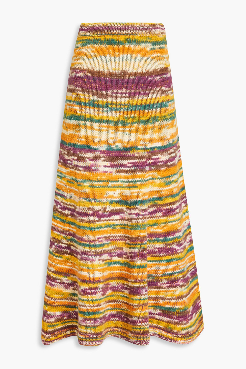 Sana cashmere midi skirt