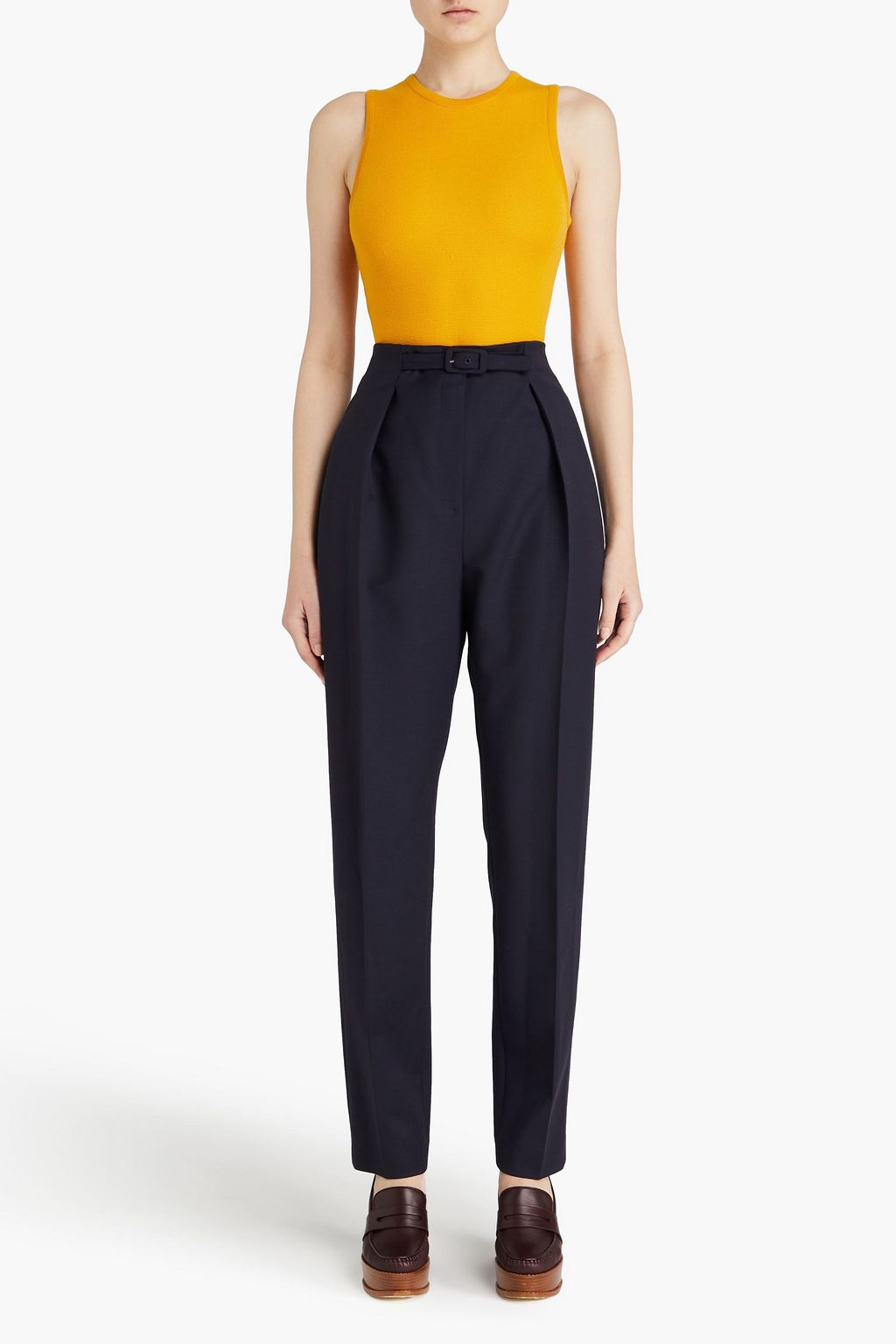 GABRIELA HEARST Nicholson wool-blend tapered pants
