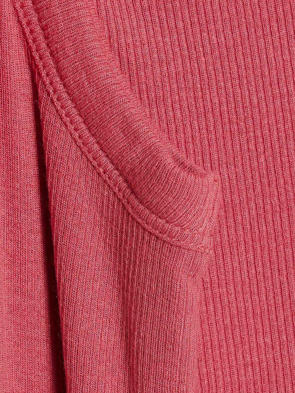 ribbed stretch-modal jersey midi dress