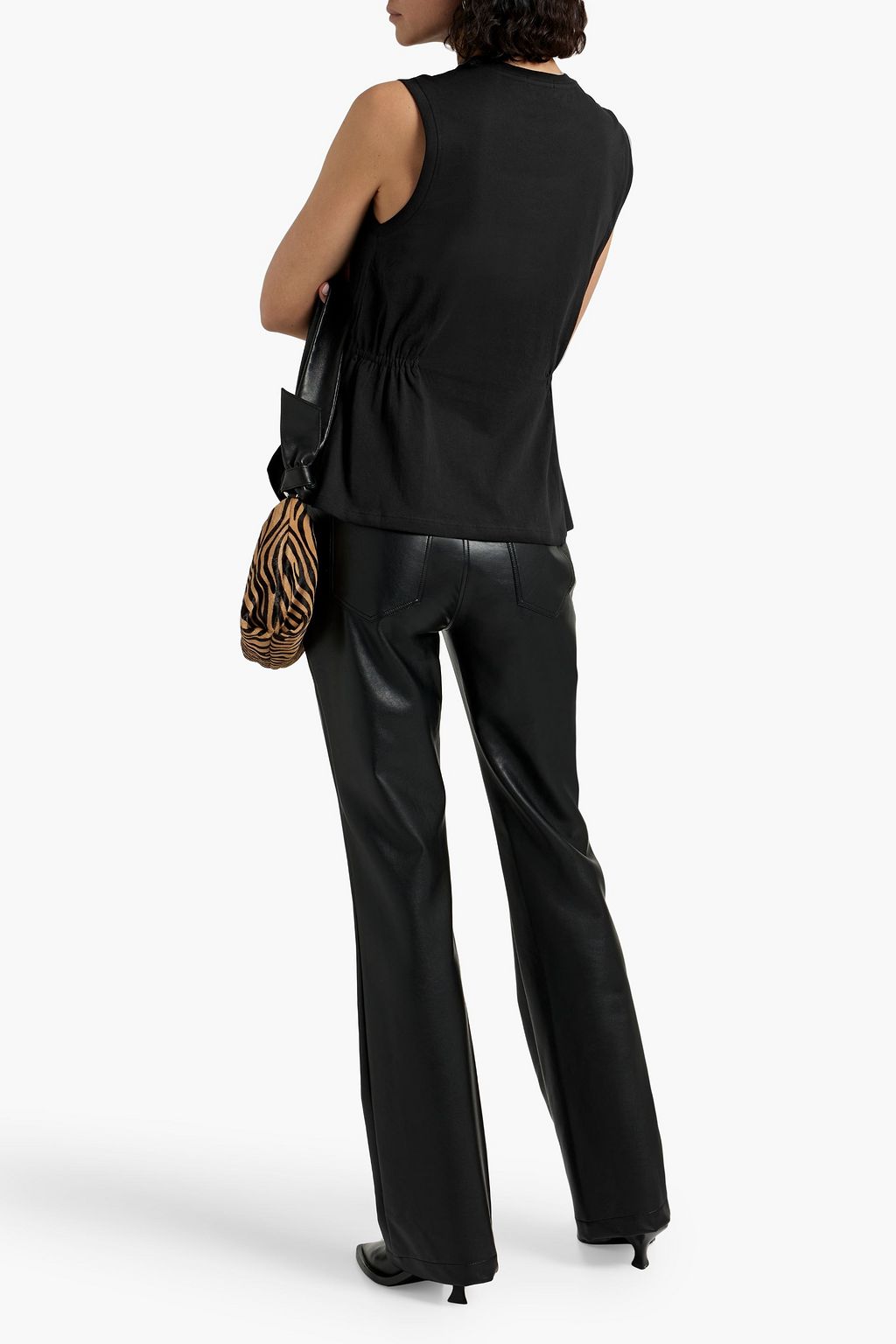 ATM ANTHONY THOMAS MELILLO Shirred cotton-jersey top