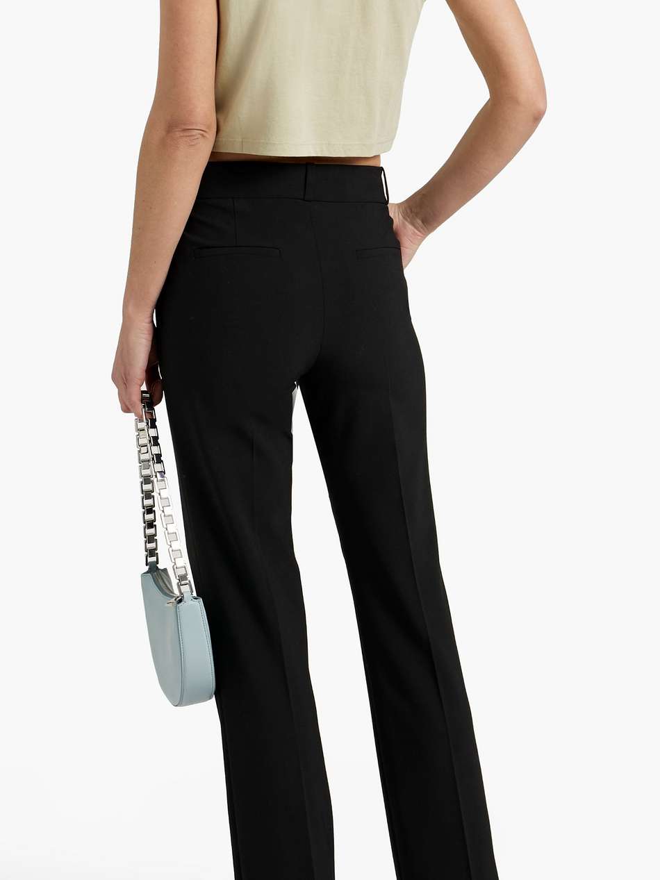 cropped cotton-jersey tank