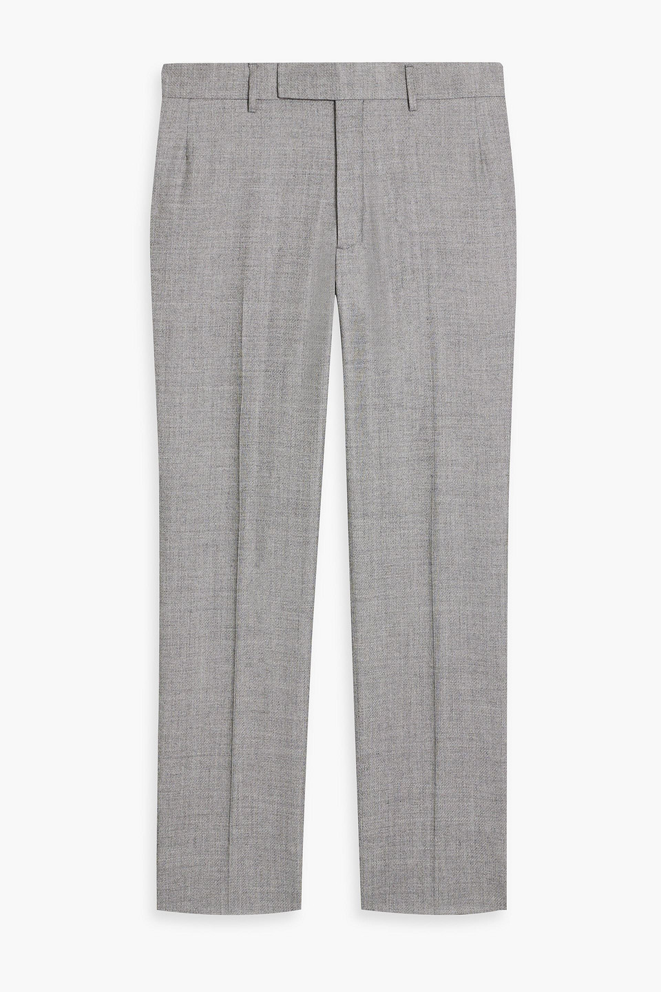 Gabriela Hearst Ernest Wool And Cashmere-blend Suit Pants In Gray