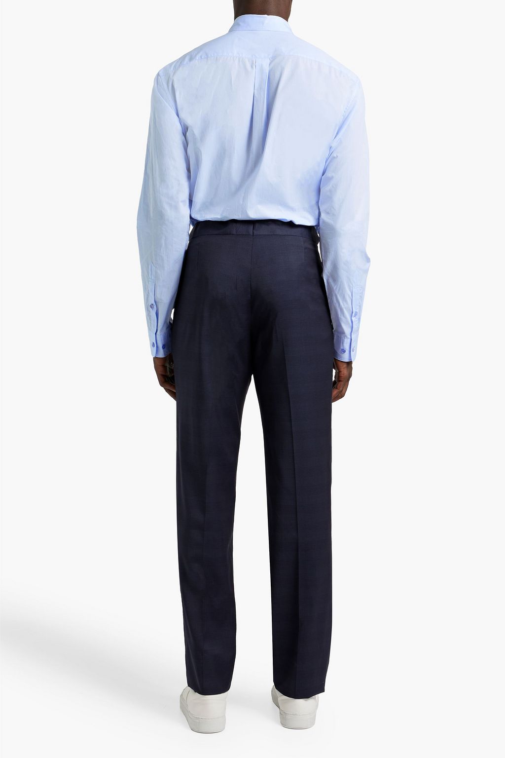 GABRIELA HEARST Reyes slim-fit cotton-poplin shirt