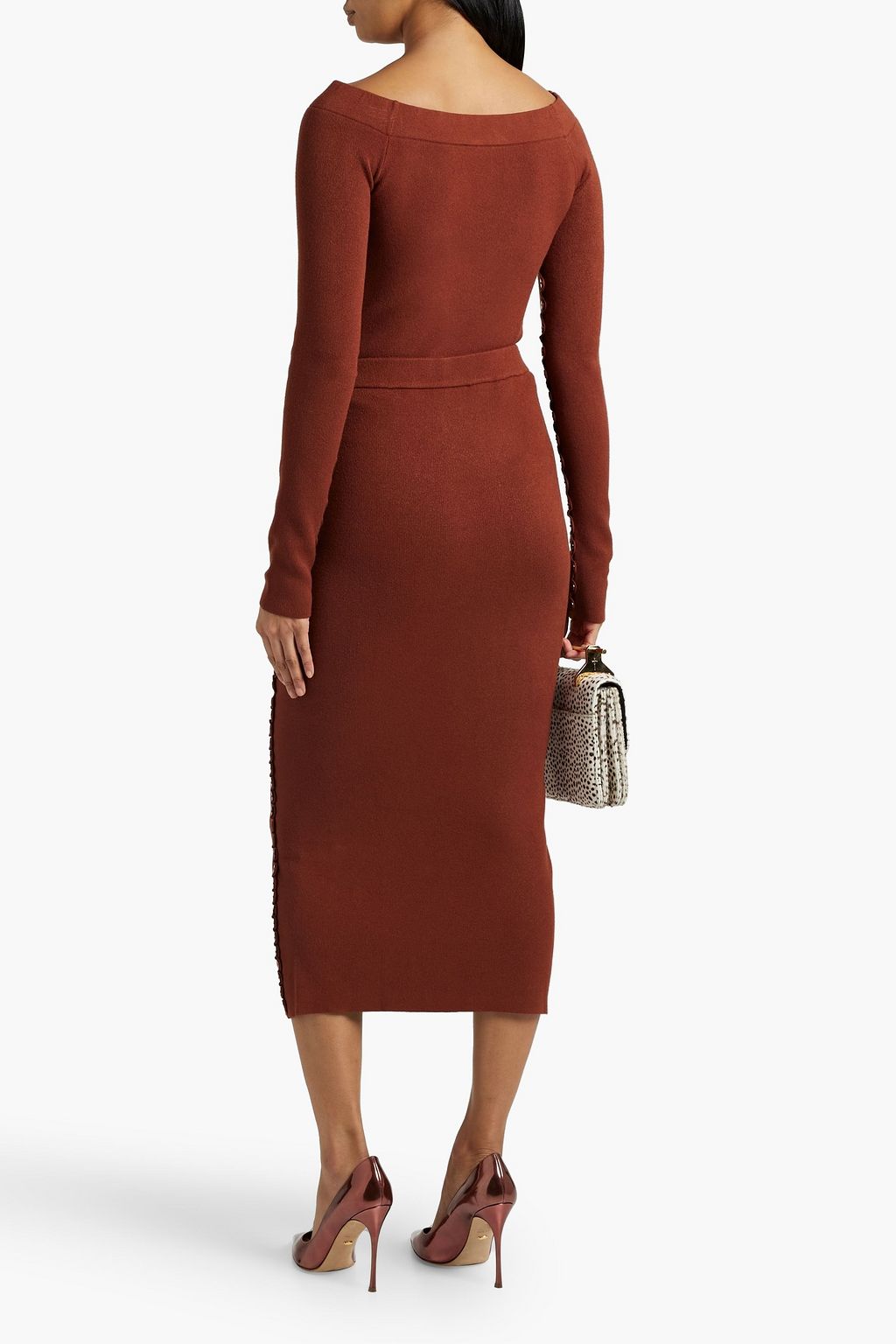 ALTUZARRA Off-the-shoulder stretch-knit top