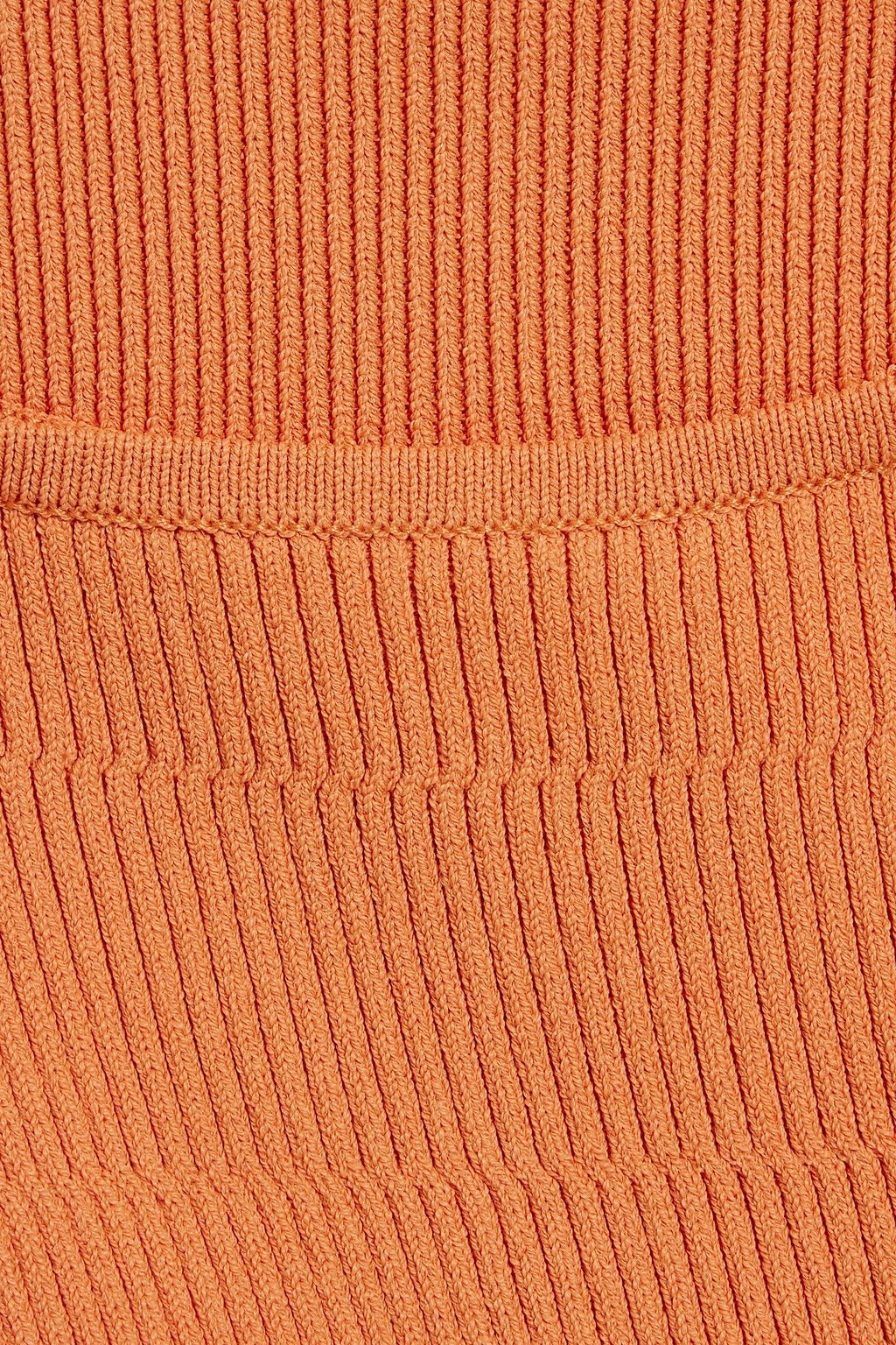 ALTUZARRA Mareen cutout ribbed-knit maxi dress
