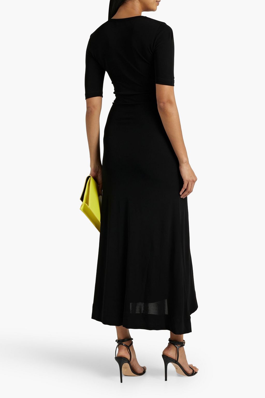 ALTUZARRA Ruched crepe maxi dress