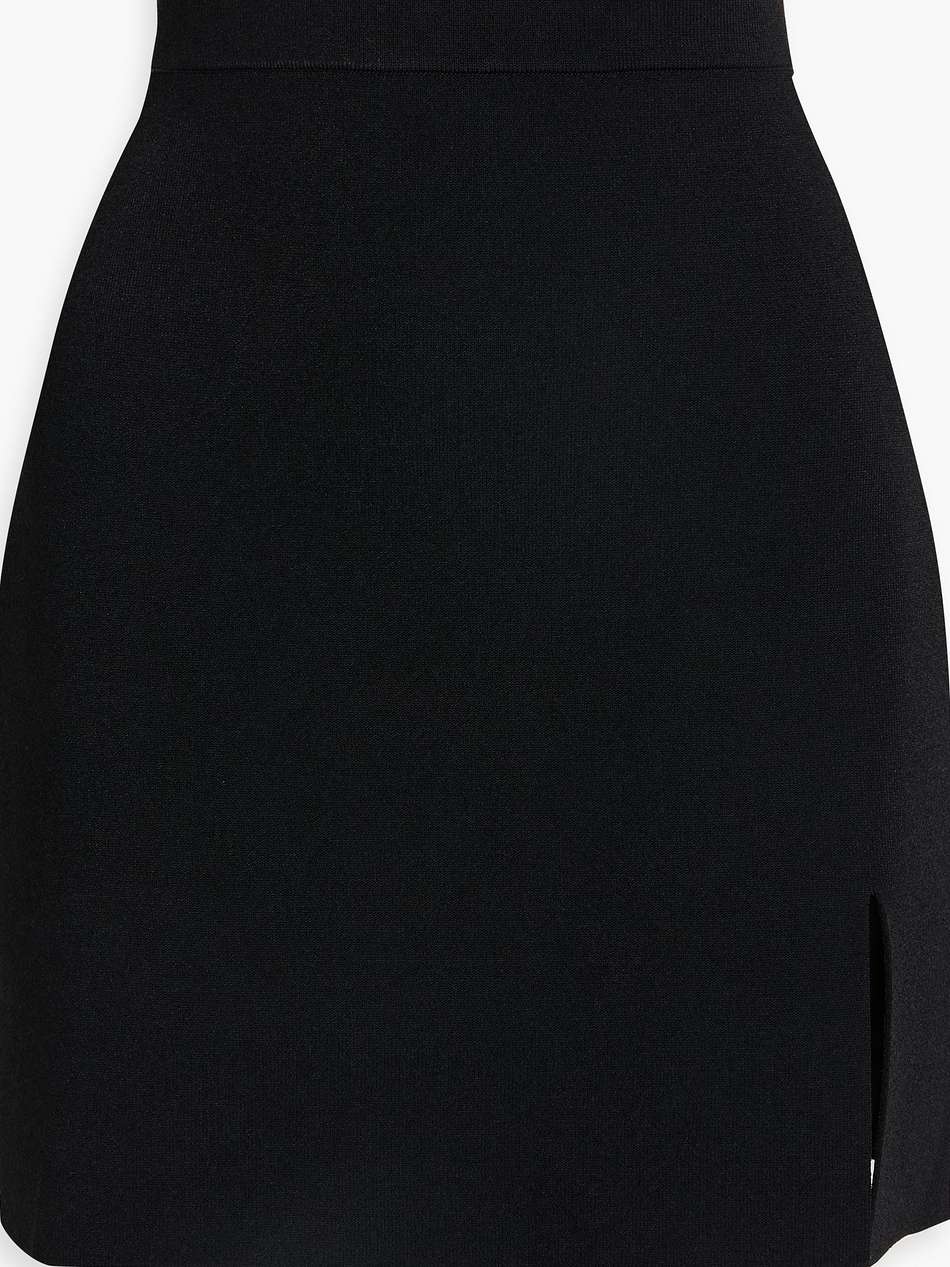 knitted mini skirt