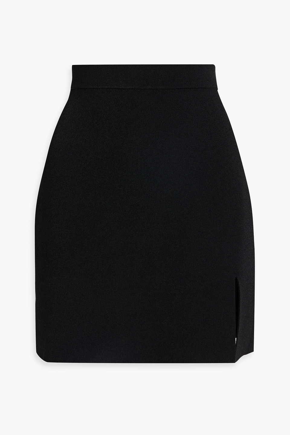 Altuzarra Knitted Mini Skirt In Black