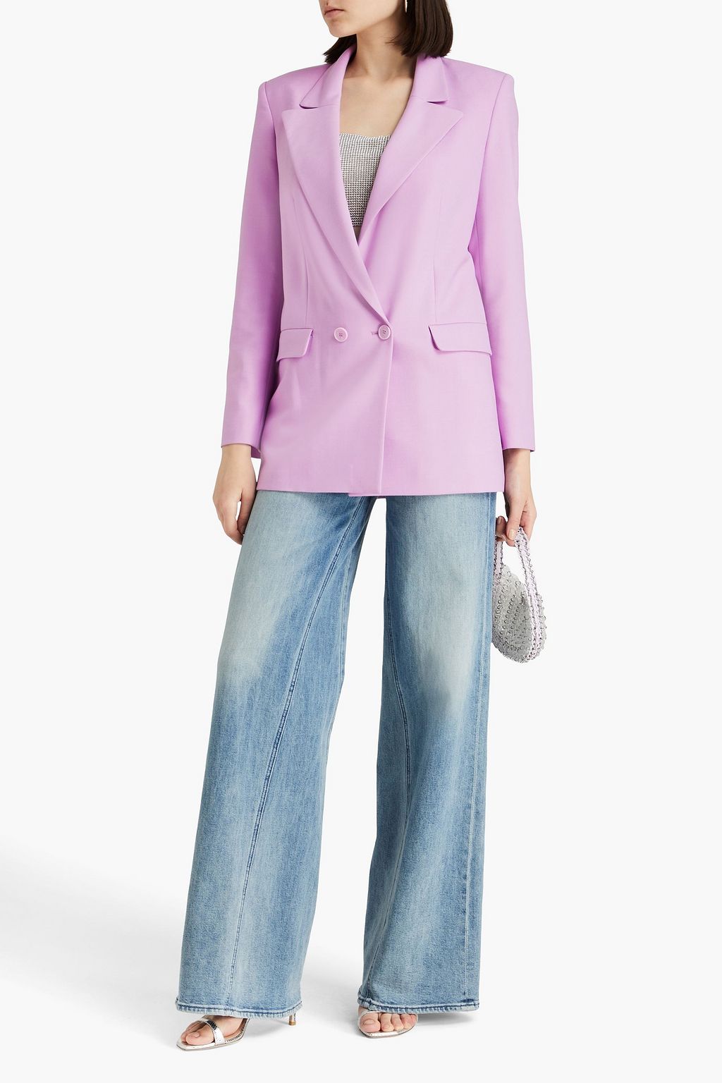 MAJE Twill blazer