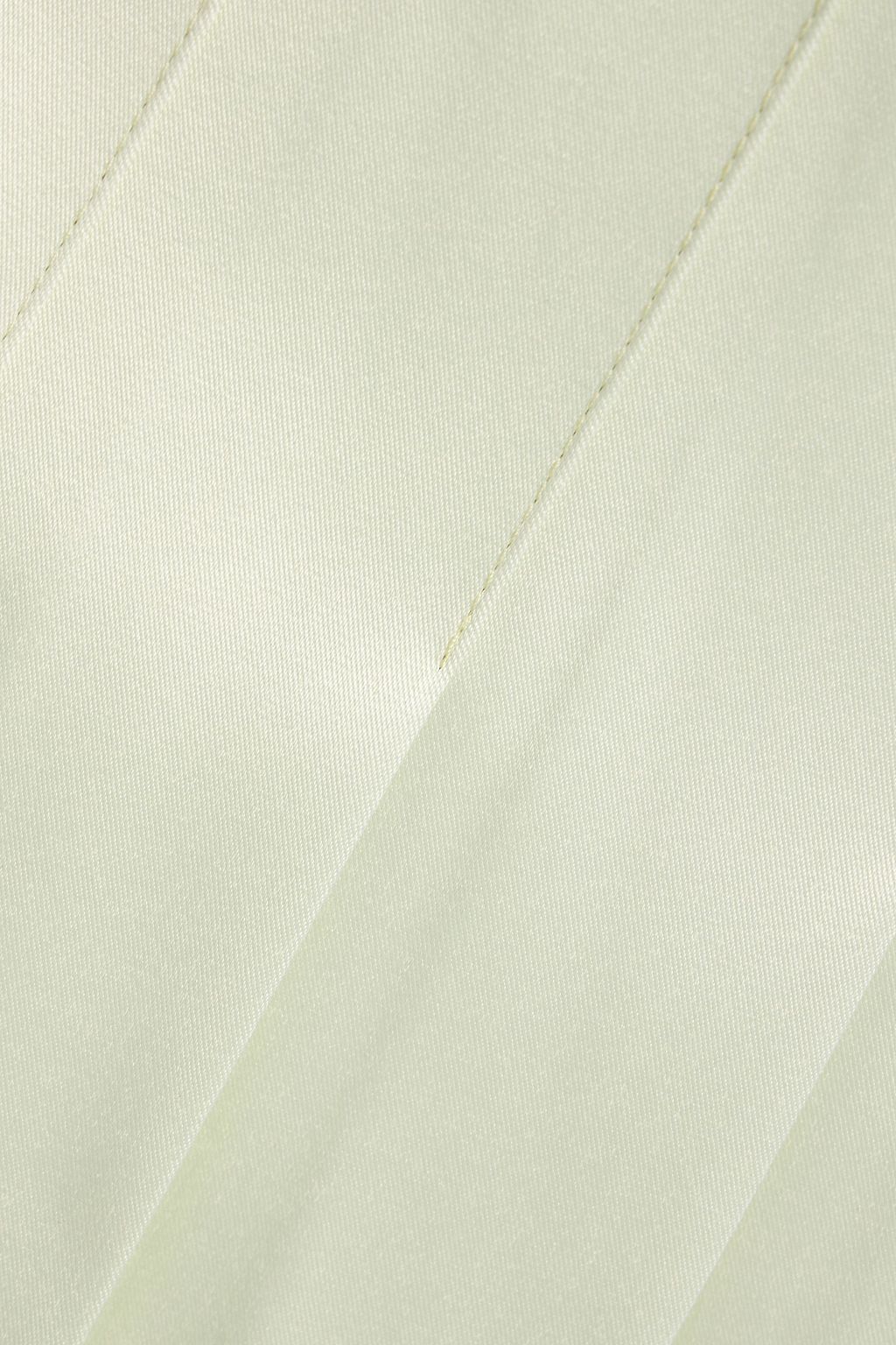 16ARLINGTON Nimue pleated stretch-satin mini skirt