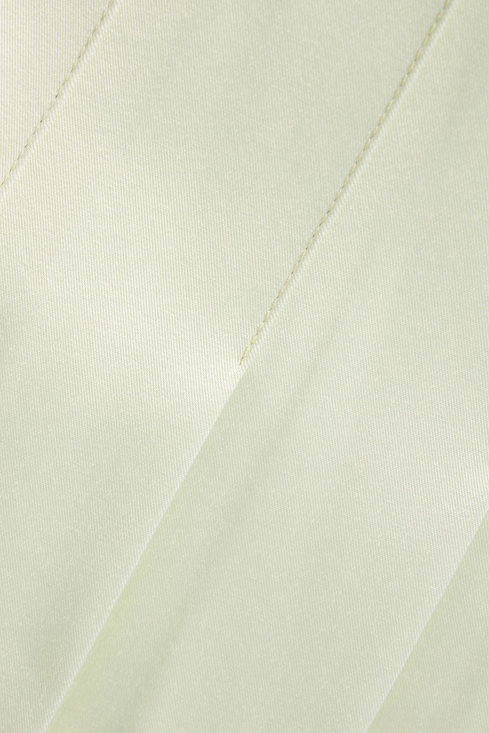 16arlington Nimue Pleated Satin Mini Skirt In Mint