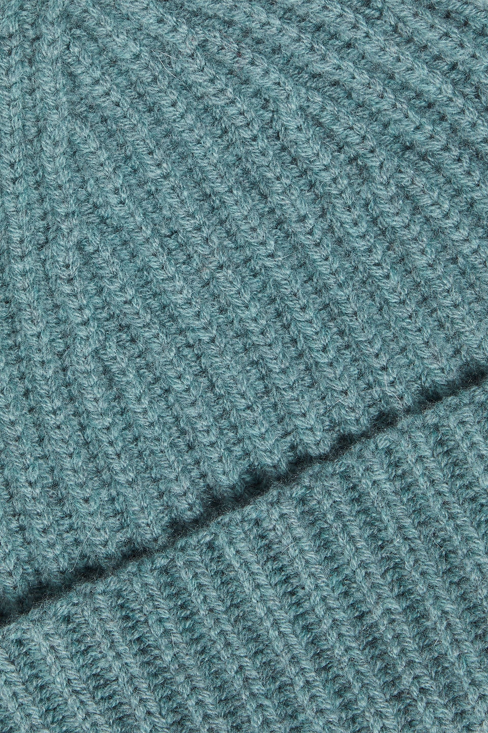 Gabriela Hearst Lutz Ribbed Cashmere Beanie In Grey Green