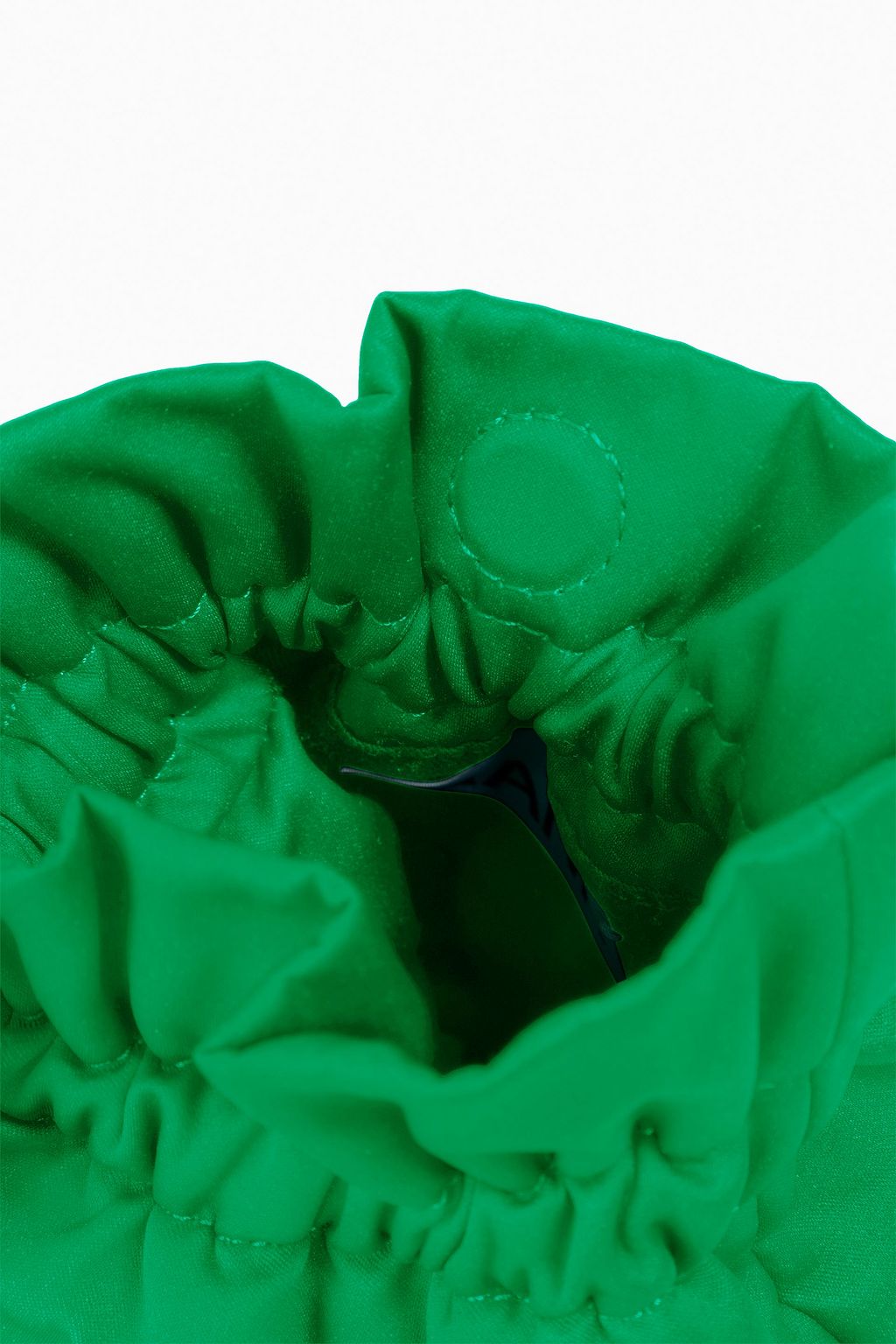 GANNI Satin bucket bag