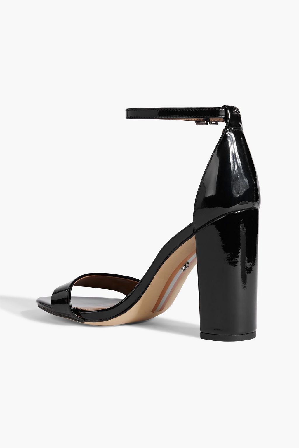 SAM EDELMAN Yaro faux patent-leather sandals
