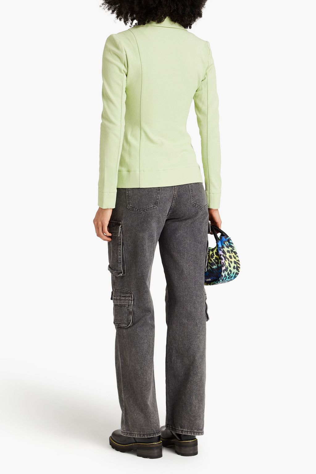 GANNI Twill blazer