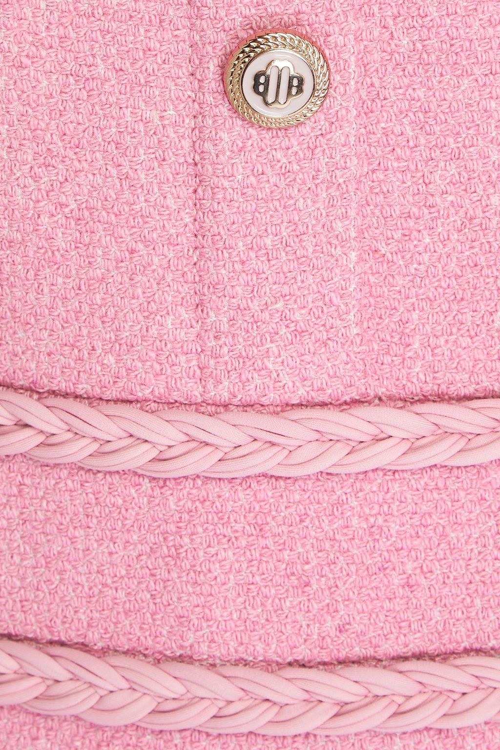 MAJE Bouclé-tweed jumpsuit