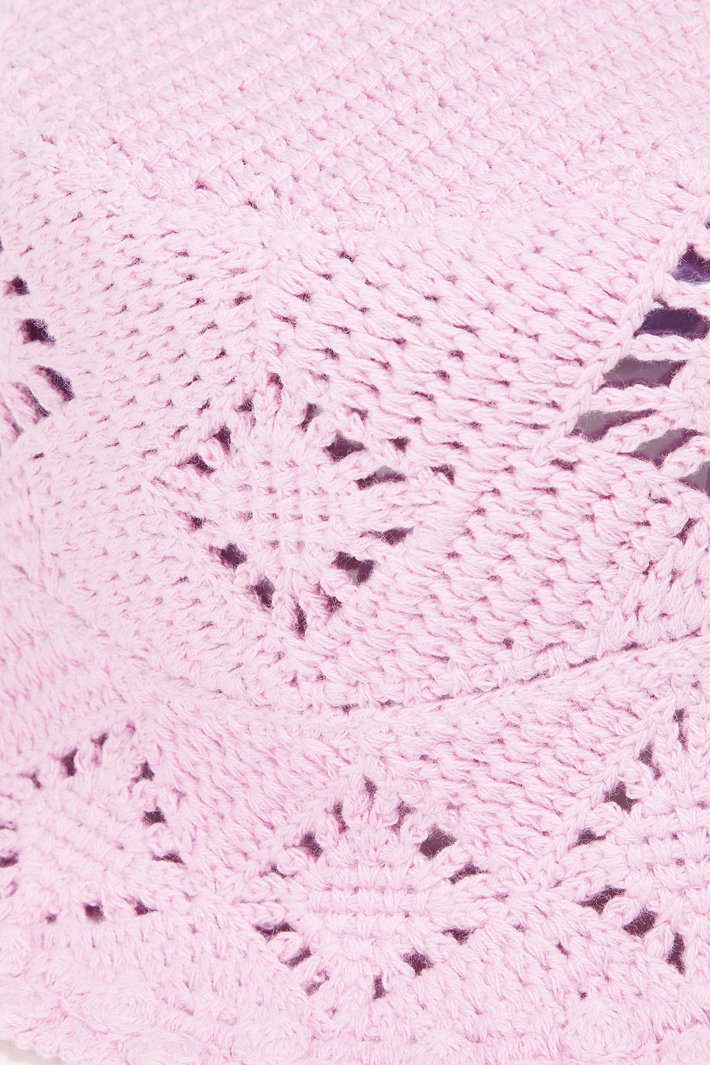 MAJE Crochet-knit bucket hat