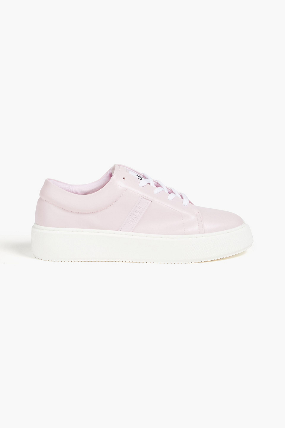 Ganni Pink Sporty Sneakers In Baby Pink