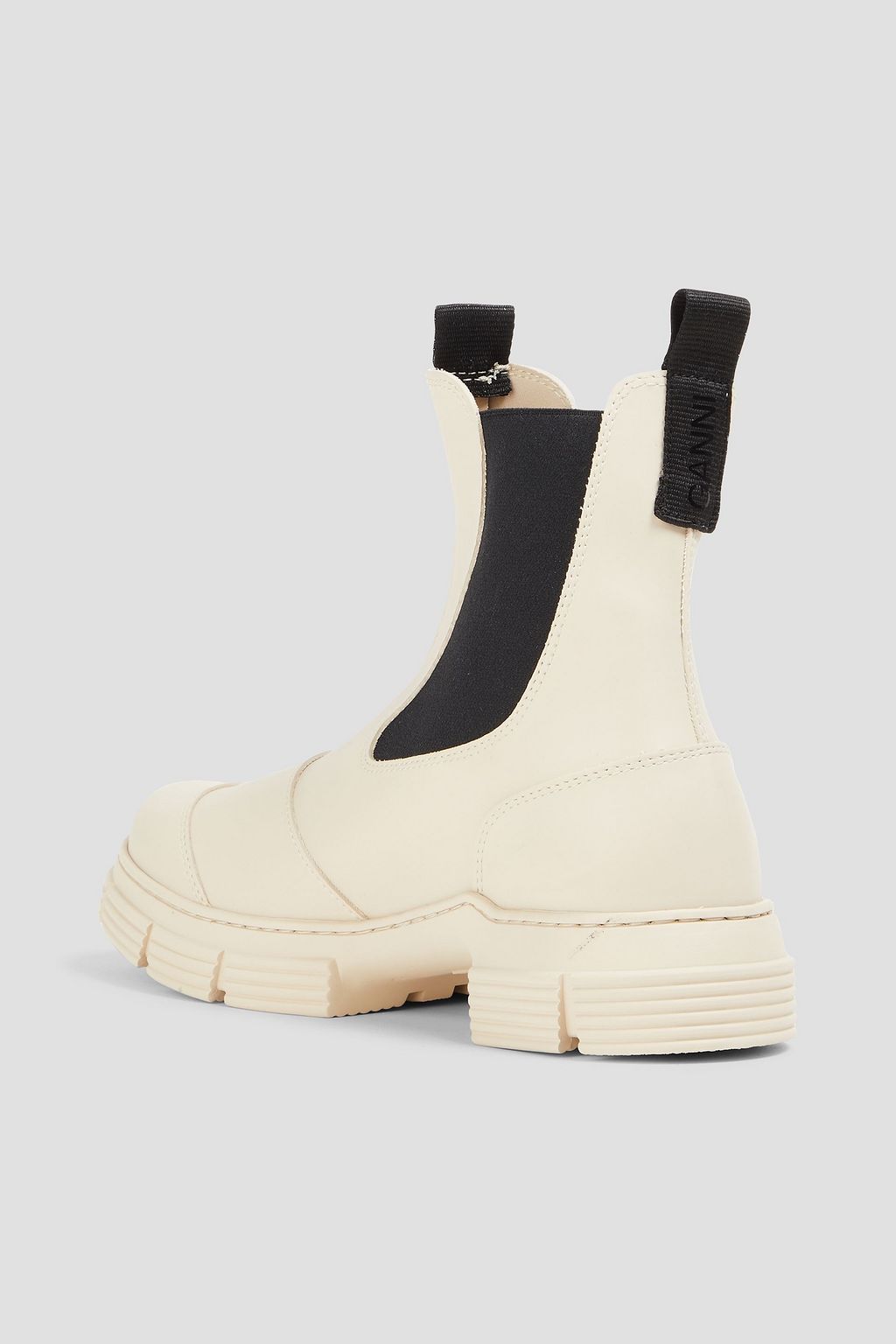 GANNI City rubber Chelsea boots