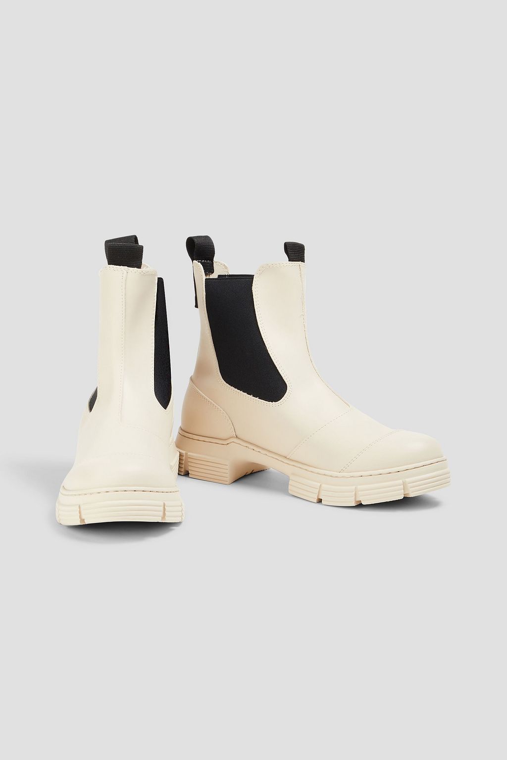 GANNI City rubber Chelsea boots