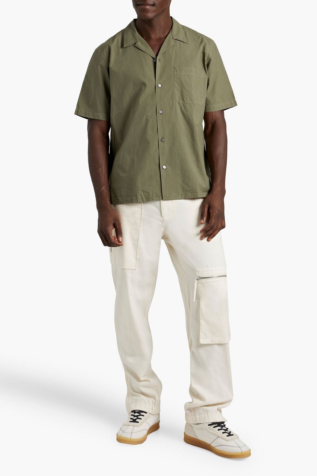 FRAME Cotton-poplin shirt