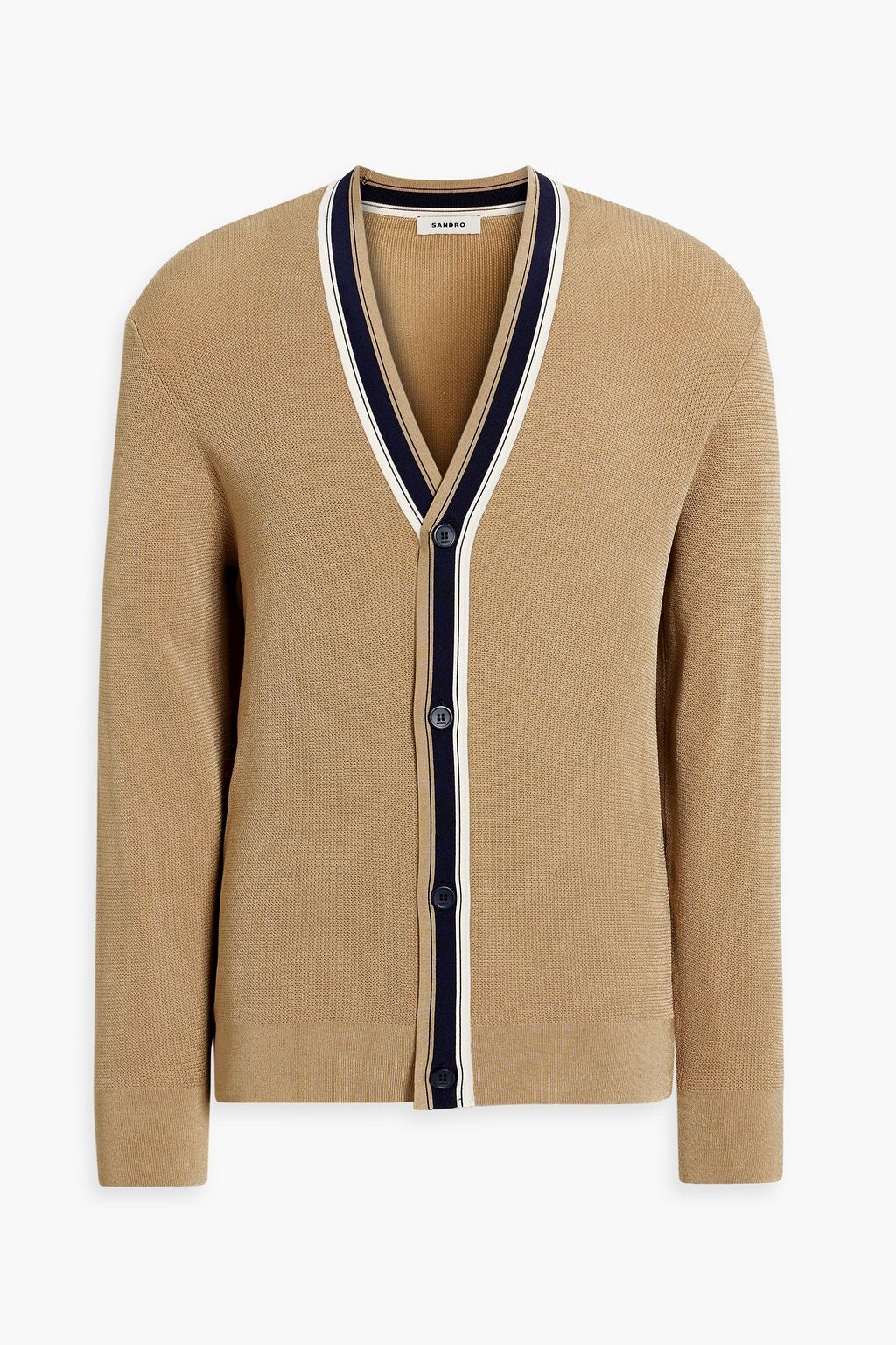 Sandro striped cardigan discount