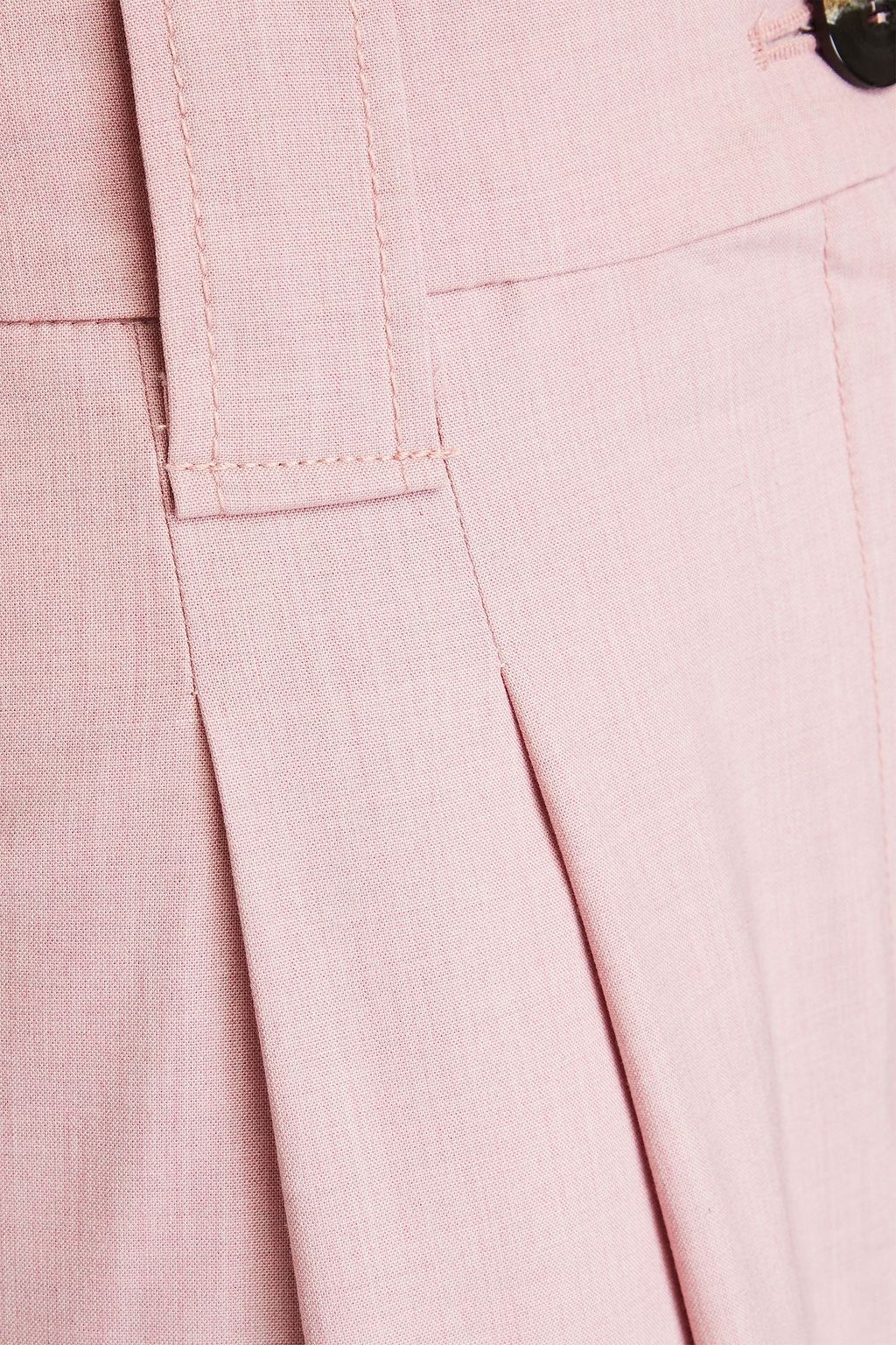GANNI Pleated wide-leg pants