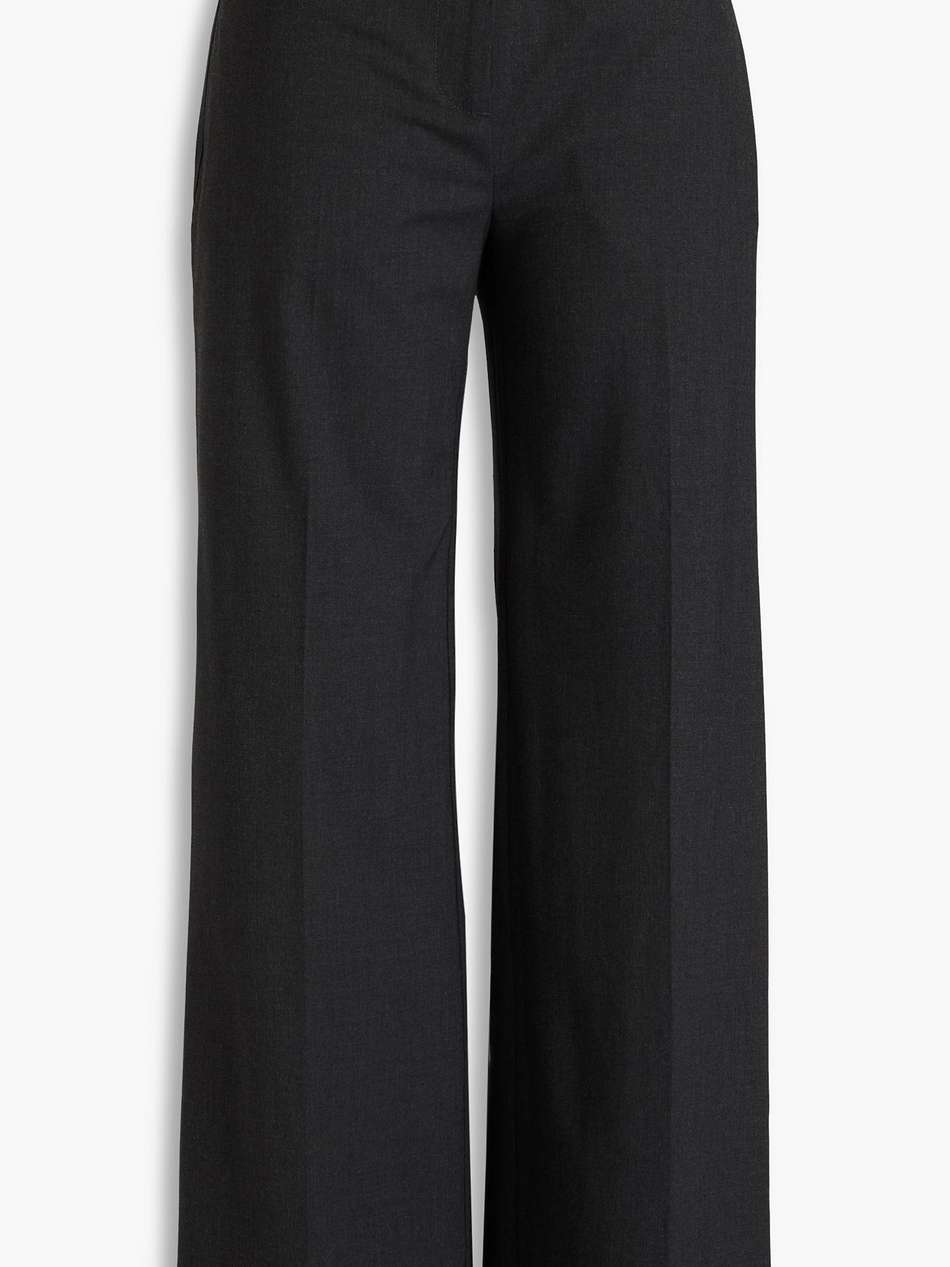 woven wide-leg pants