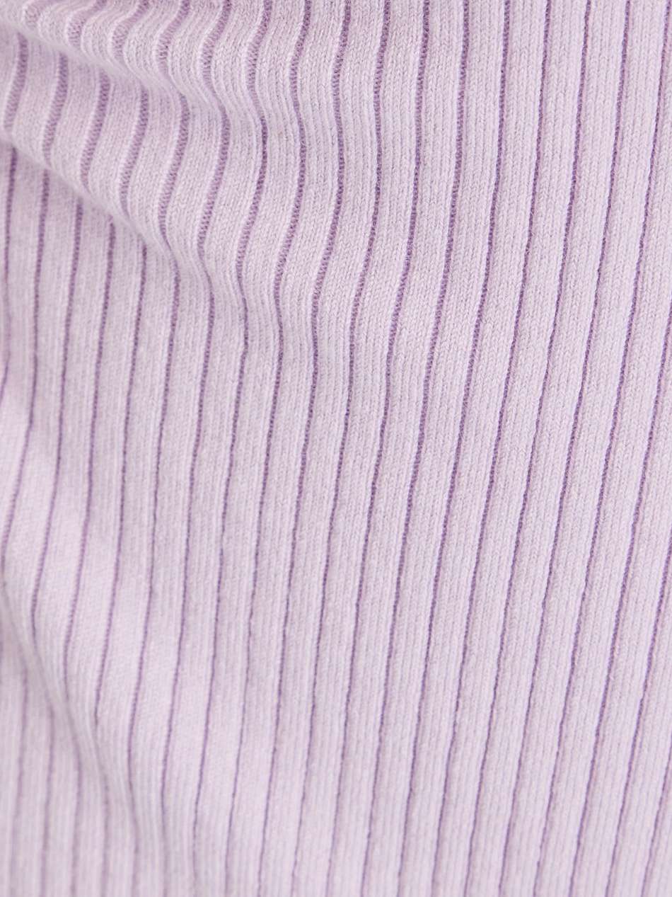 cutout ribbed-knit mini dress
