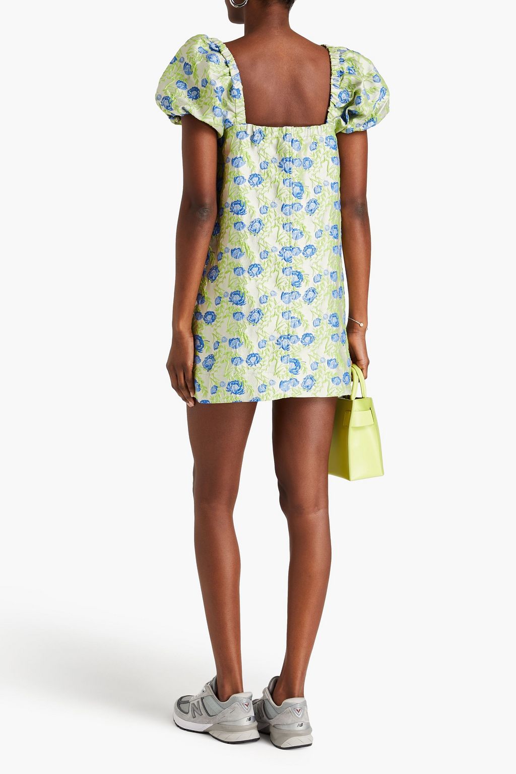 GANNI Brocade mini dress