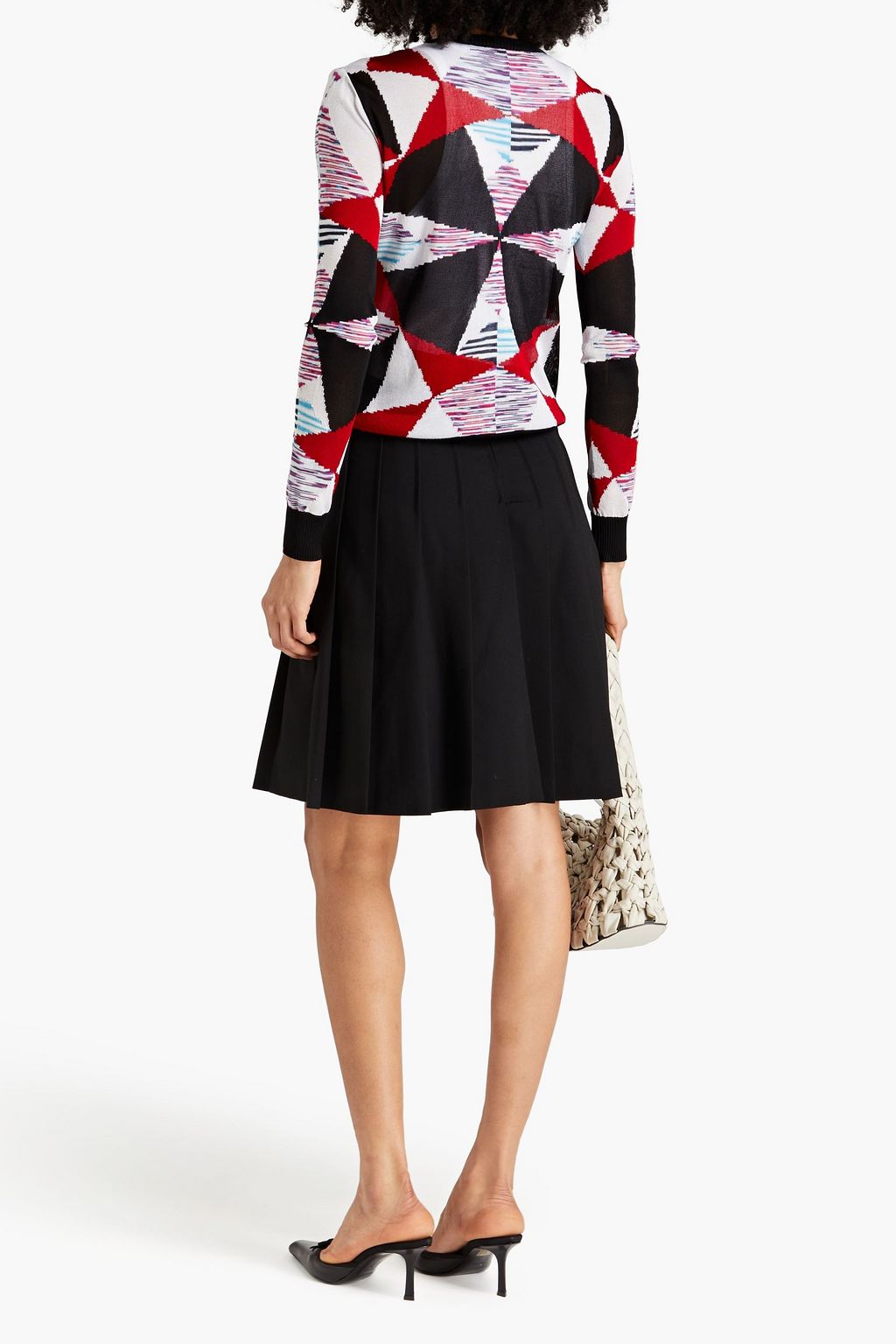 MISSONI كارديغان مصنوع من نسيج بحبكة إنتارسيا