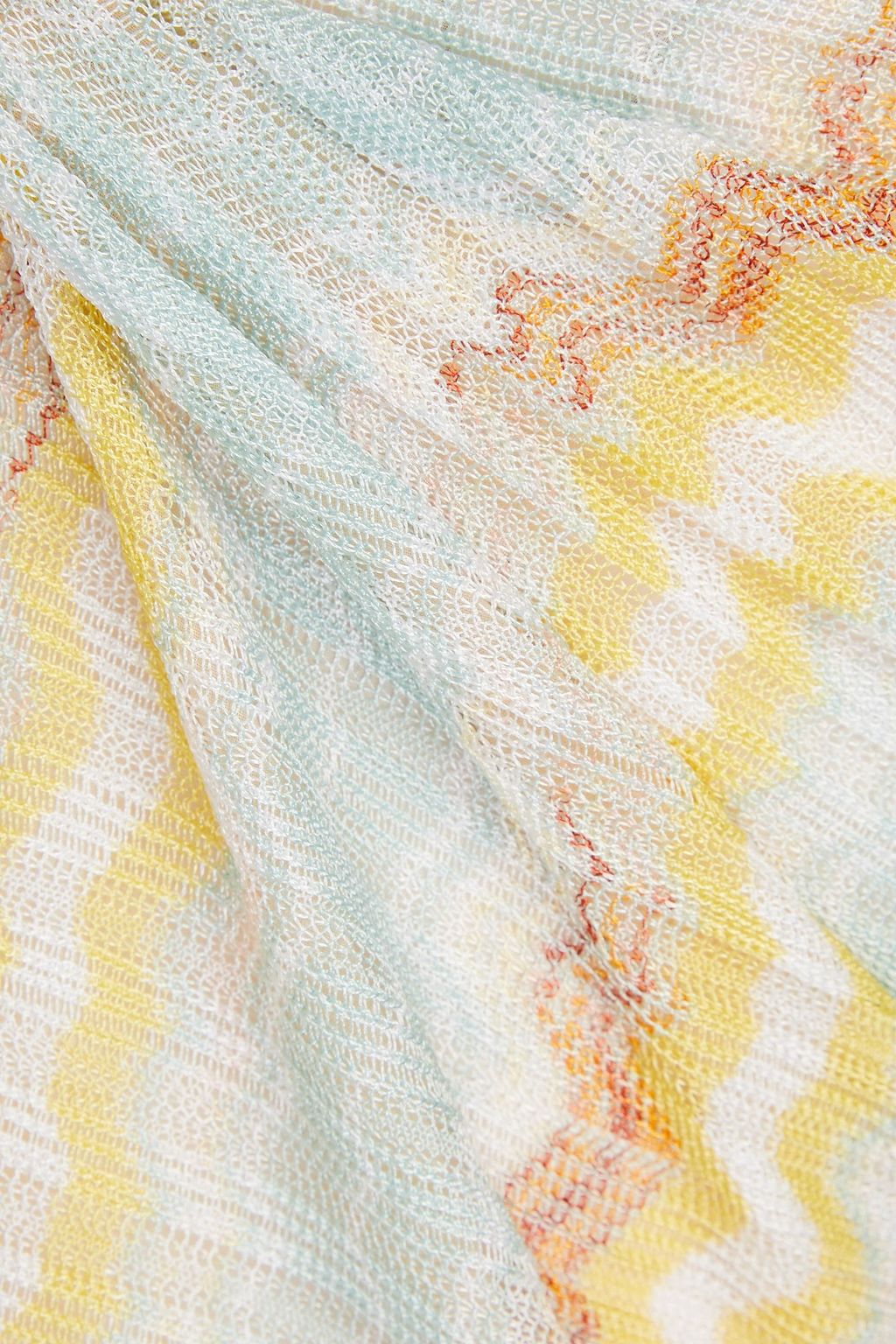 MISSONI 스트라이프 크로셰 니트 드레스