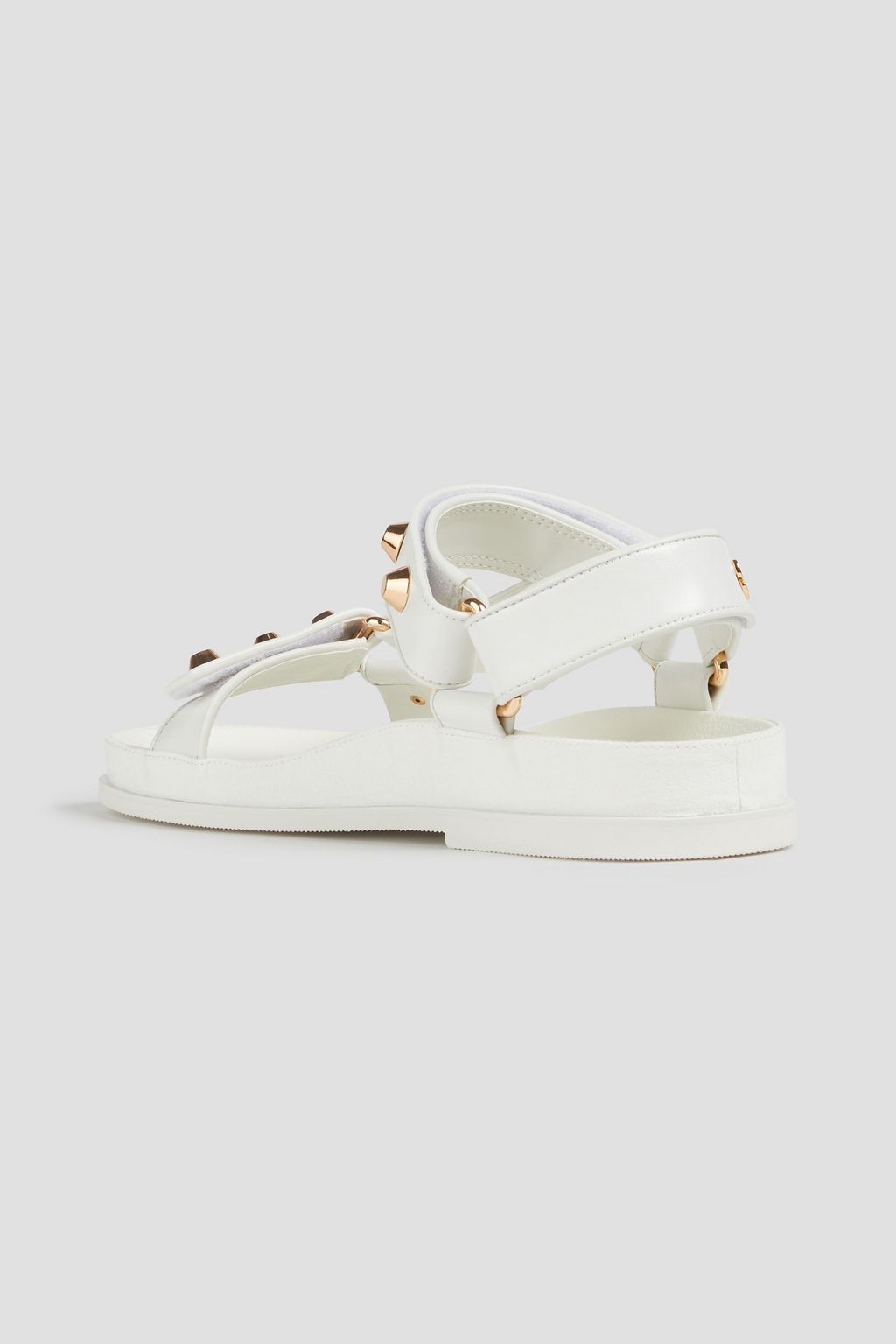 SANDRO Embellished leather sandals