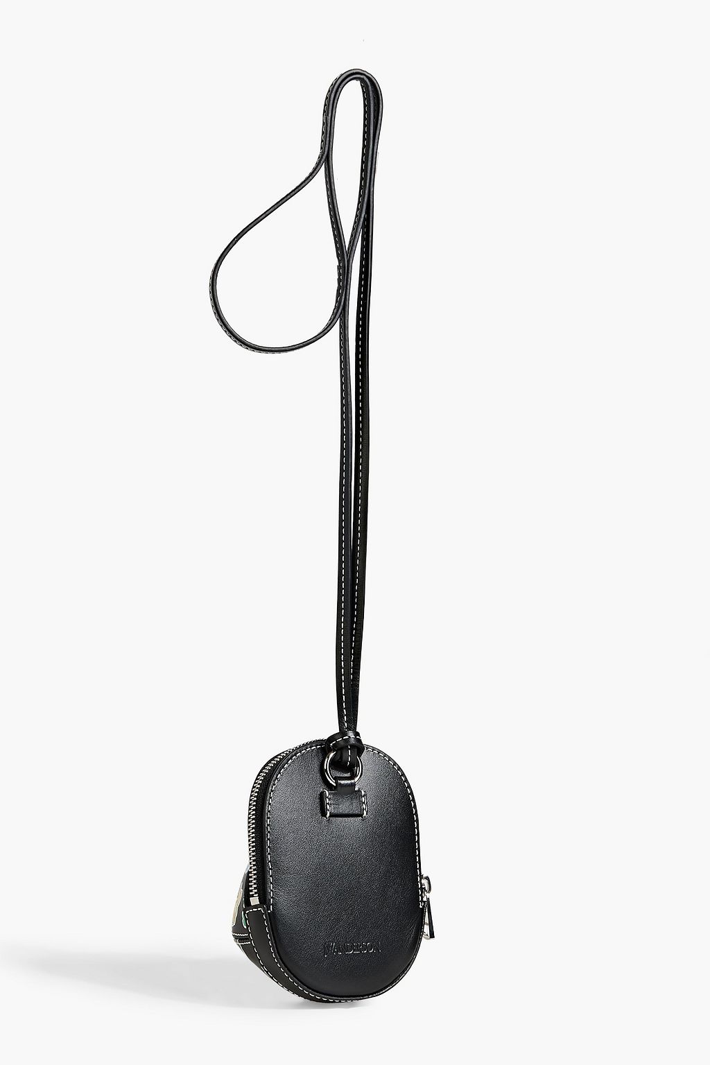 JW ANDERSON Cap nano printed leather shoulder bag