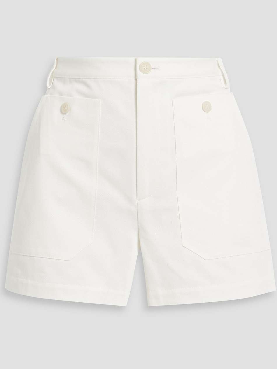 augusta cotton-twill shorts