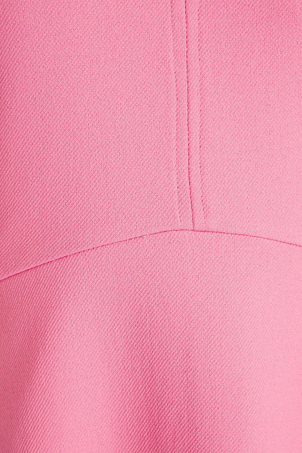 Ganni Ottoman Mini Dress In Bubblegum