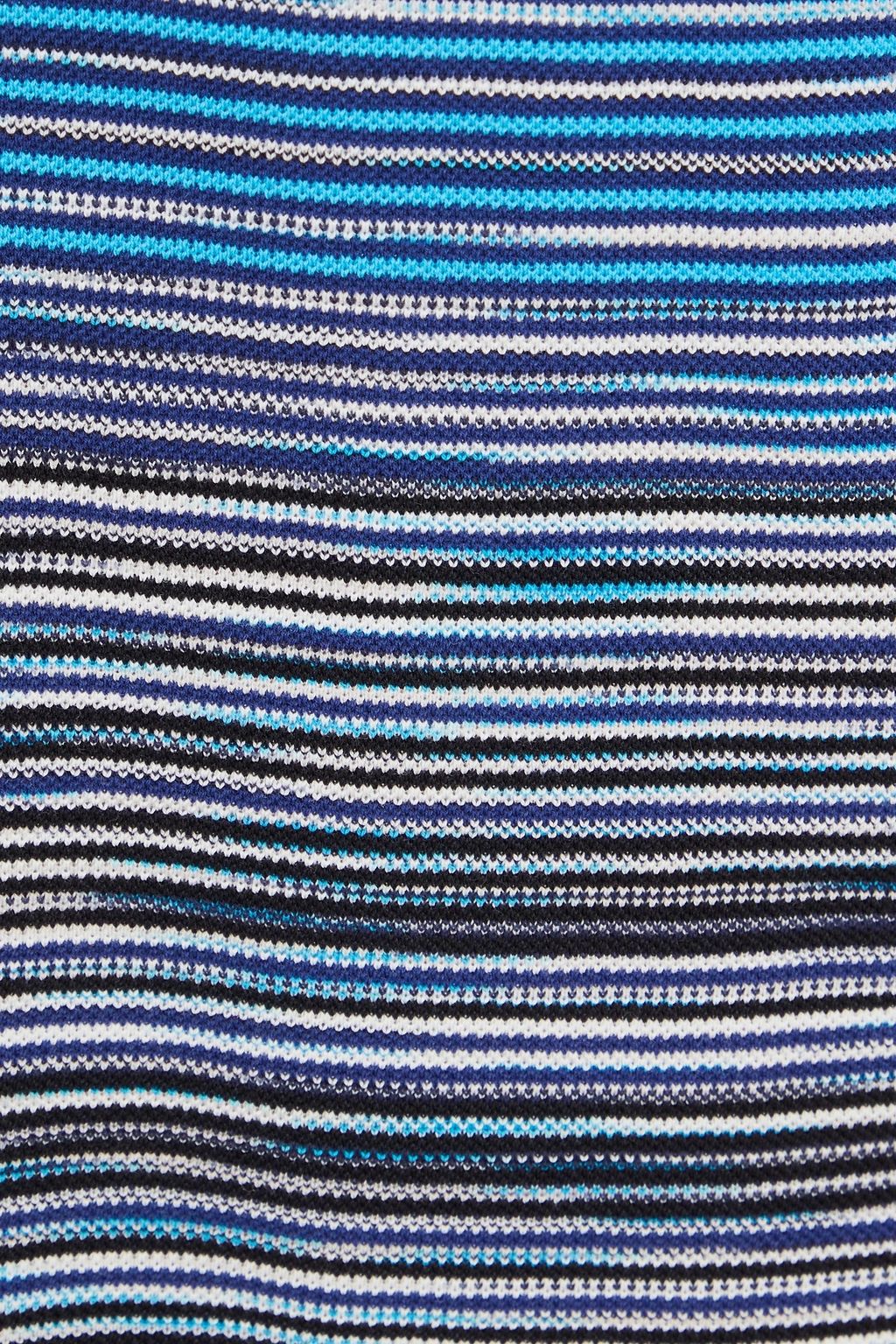 MISSONI Space-dyed cotton polo shirt