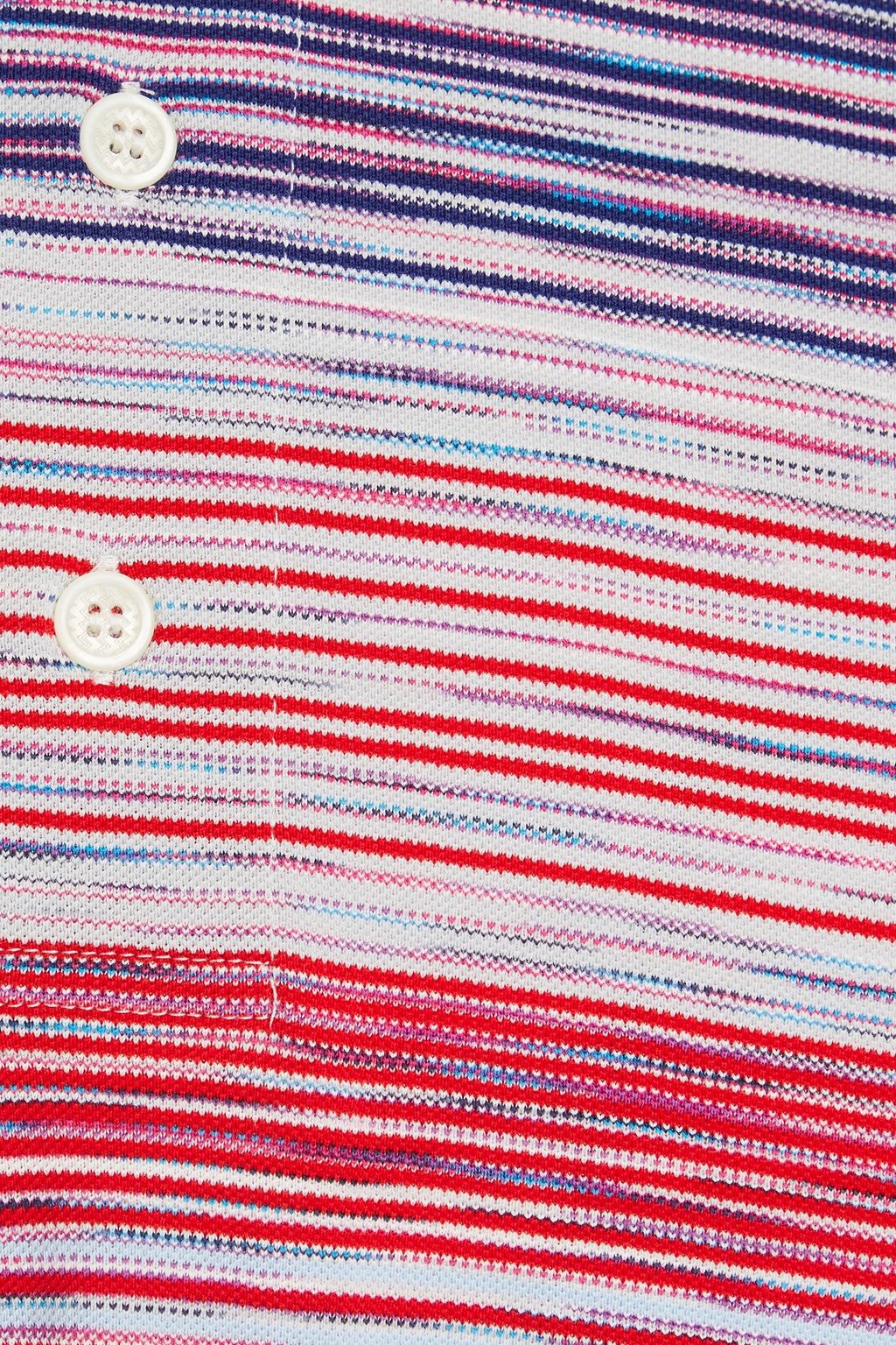 MISSONI Space-dyed cotton polo shirt