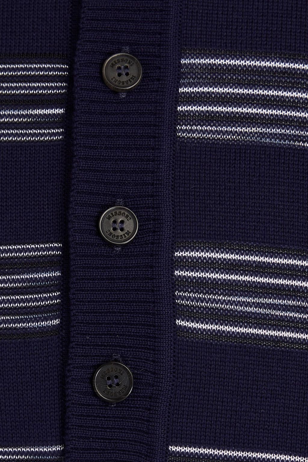 MISSONI Space-dyed cotton-blend sweater