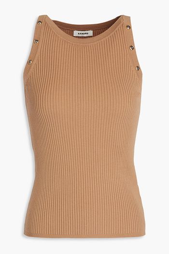 Buy London Rag Sleeveless Rib Knit Turtle Neck Top in Brown 2024