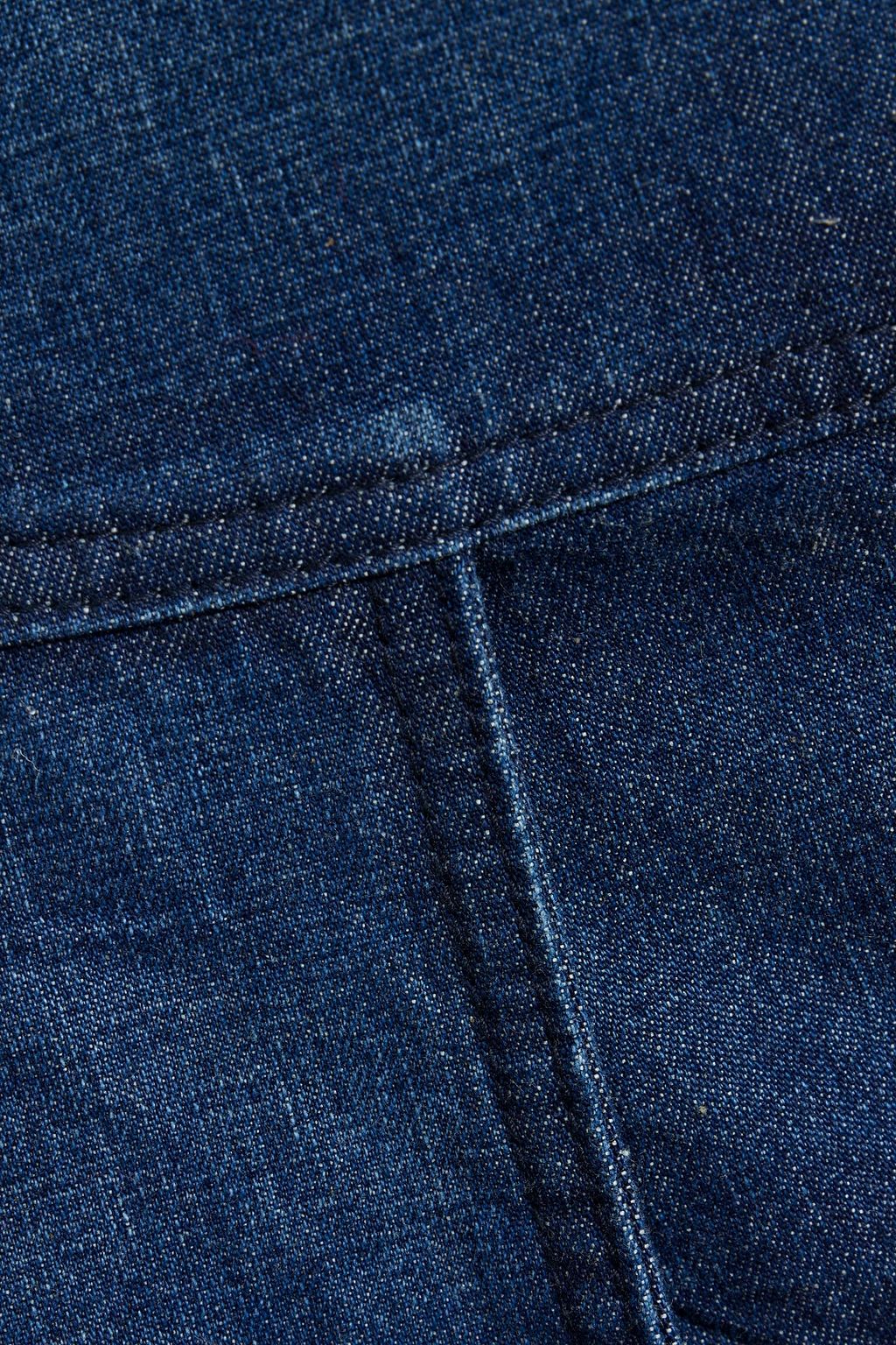 EB DENIM Smoke convertible denim midi skirt