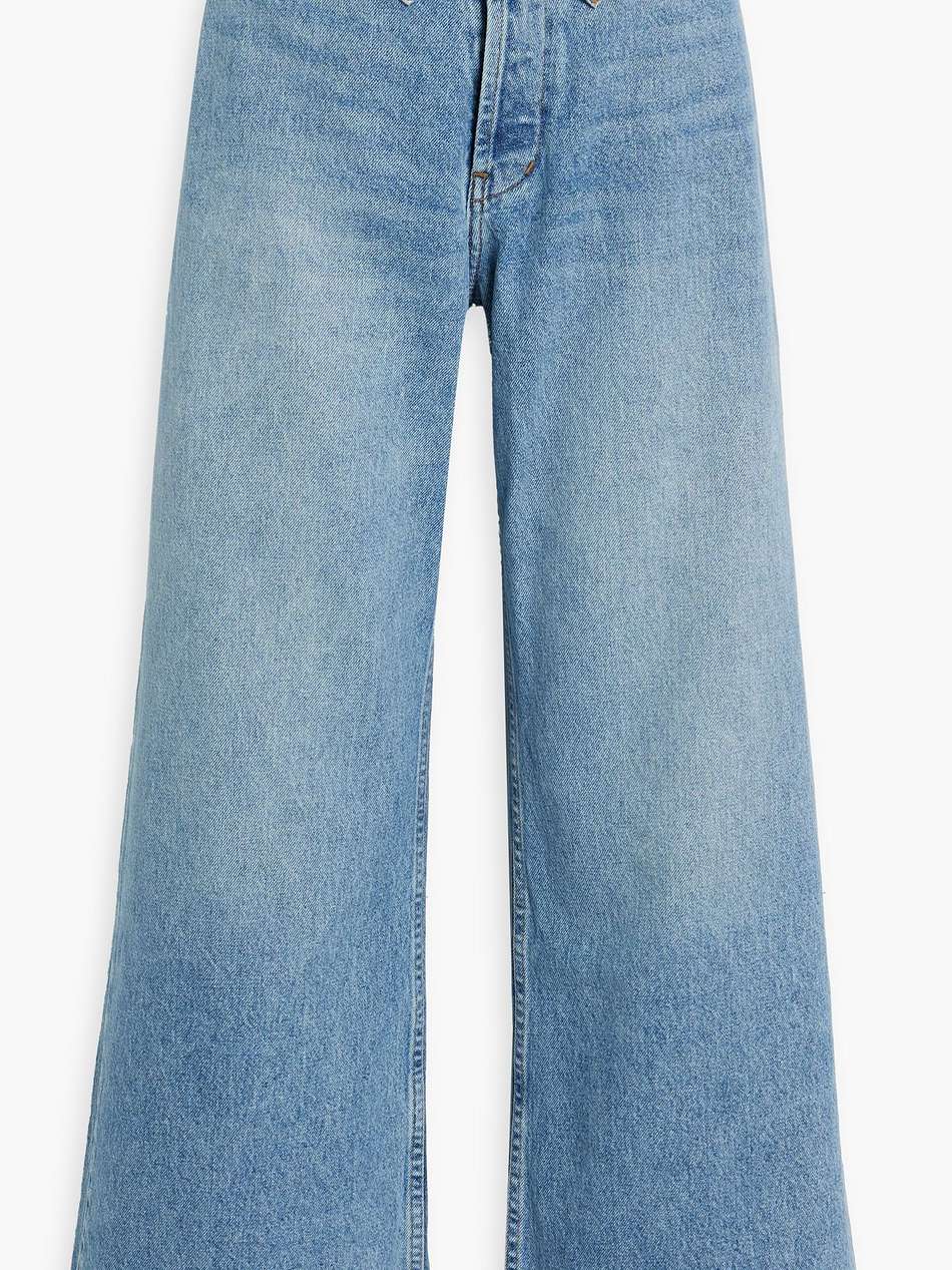 madison high-rise wide-leg jeans