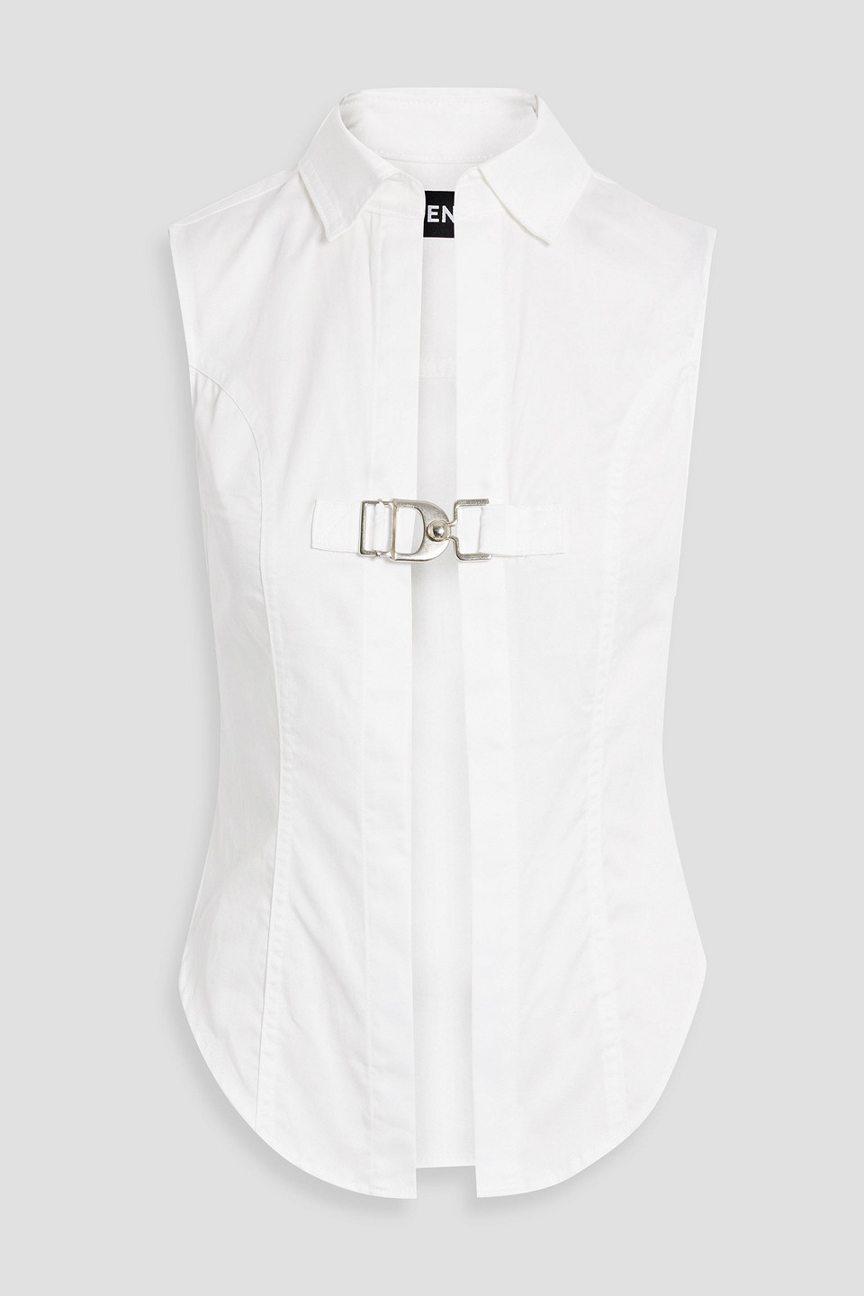 Cotton-twill top