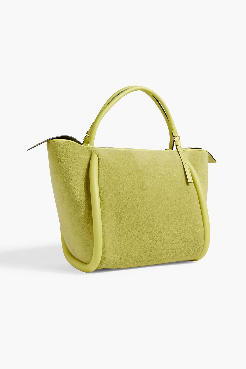 JW ANDERSON Bumper 31 terry and leather tote