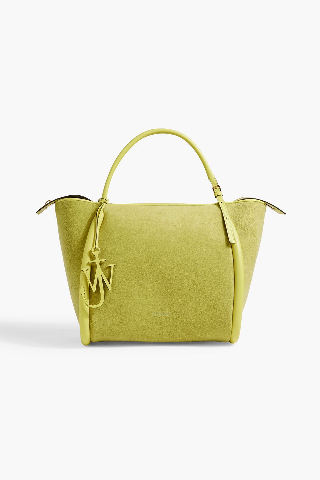 JW ANDERSON Bumper 31 terry and leather tote | THE OUTNET