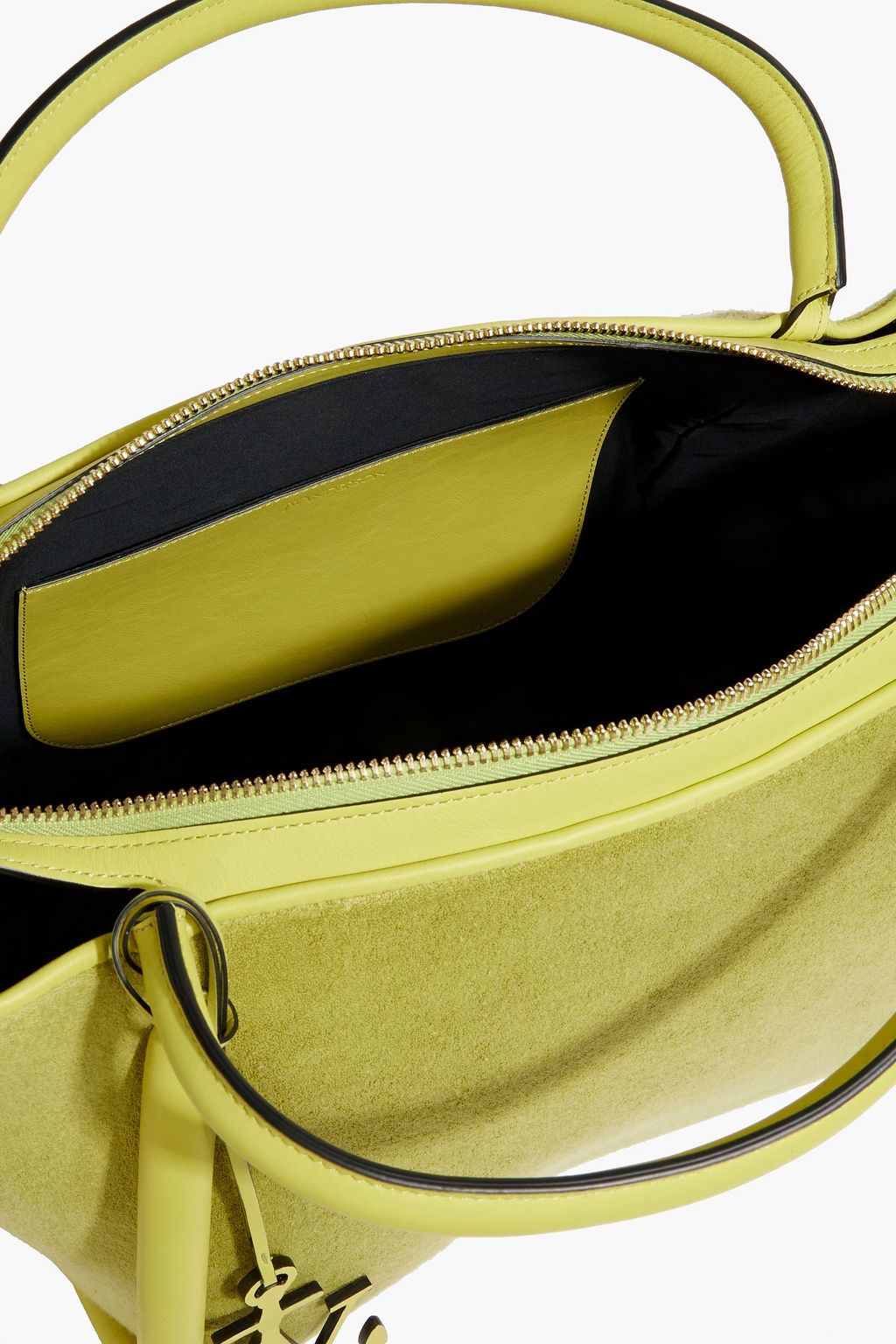 JW ANDERSON Bumper 31 terry and leather tote